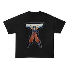 RDMCLOTHINGART tapestry hoodie Goku-8165