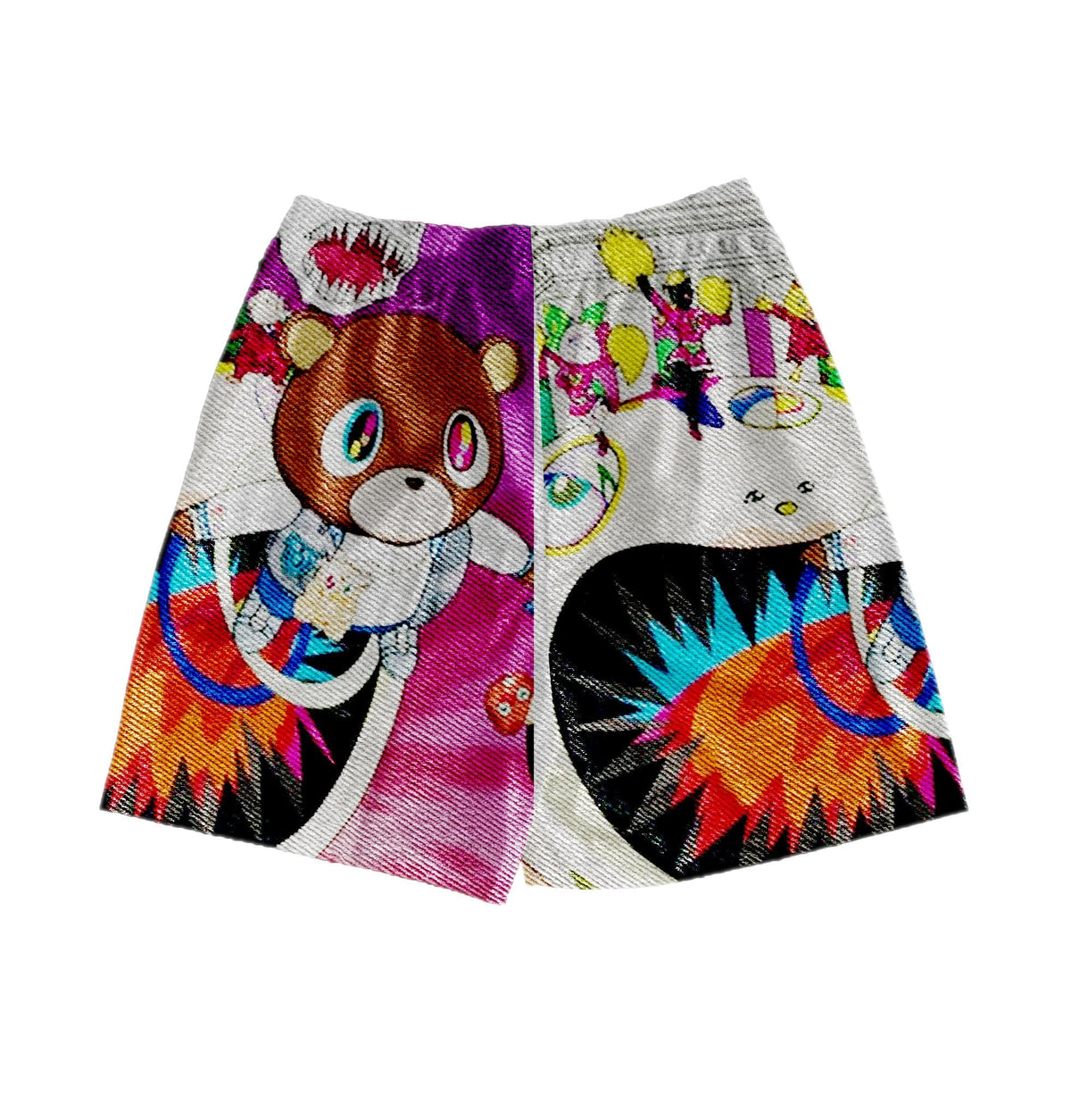 RDMCLOTHINGART tapestry hoodie GRADUATION TAPESTRY SHORTS