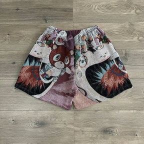 RDMCLOTHINGART tapestry hoodie GRADUATION TAPESTRY SHORTS