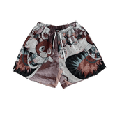 RDMCLOTHINGART tapestry hoodie GRADUATION TAPESTRY SHORTS