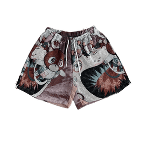 RDMCLOTHINGART tapestry hoodie GRADUATION TAPESTRY SHORTS