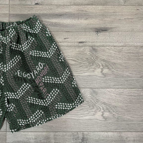 RDMCLOTHINGART tapestry hoodie GREEN GY TAPESTRY SHORTS