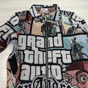 RDMCLOTHINGART tapestry hoodie GTA TAPESTRY JACKET