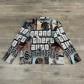 RDMCLOTHINGART tapestry hoodie GTA TAPESTRY JACKET