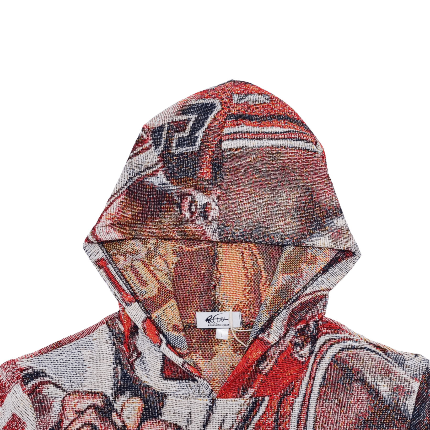 RDMCLOTHINGART tapestry hoodie Hall Of Fame Tapestry