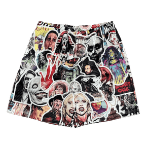 RDMCLOTHINGART tapestry hoodie HALLOWEEN MESH SHORTS-8620