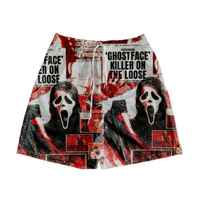 RDMCLOTHINGART tapestry hoodie HALLOWEEN TAPESTRY SHORTS