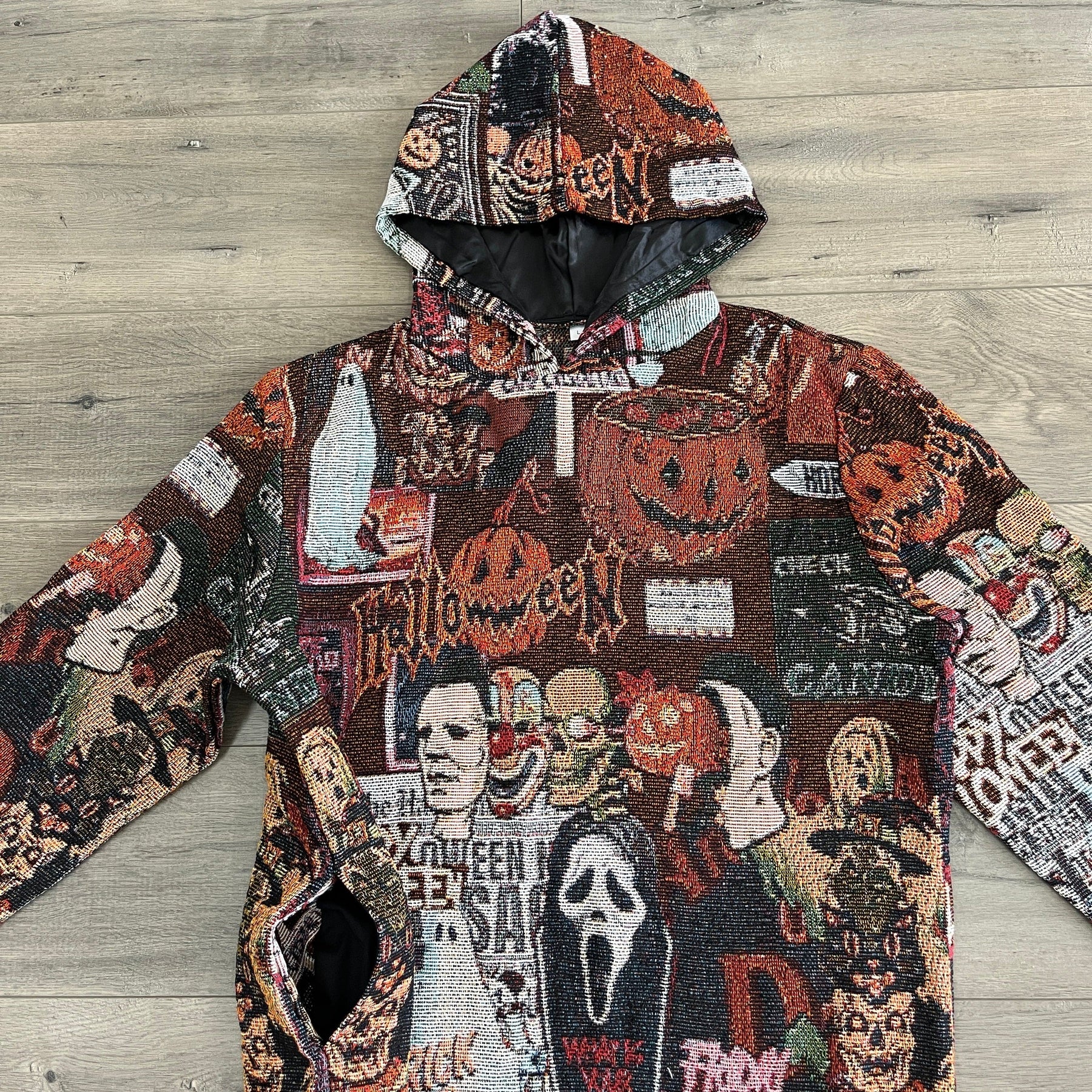 RDMCLOTHINGART tapestry hoodie HALLOWEEN V2 TAPESTRY HOODIE