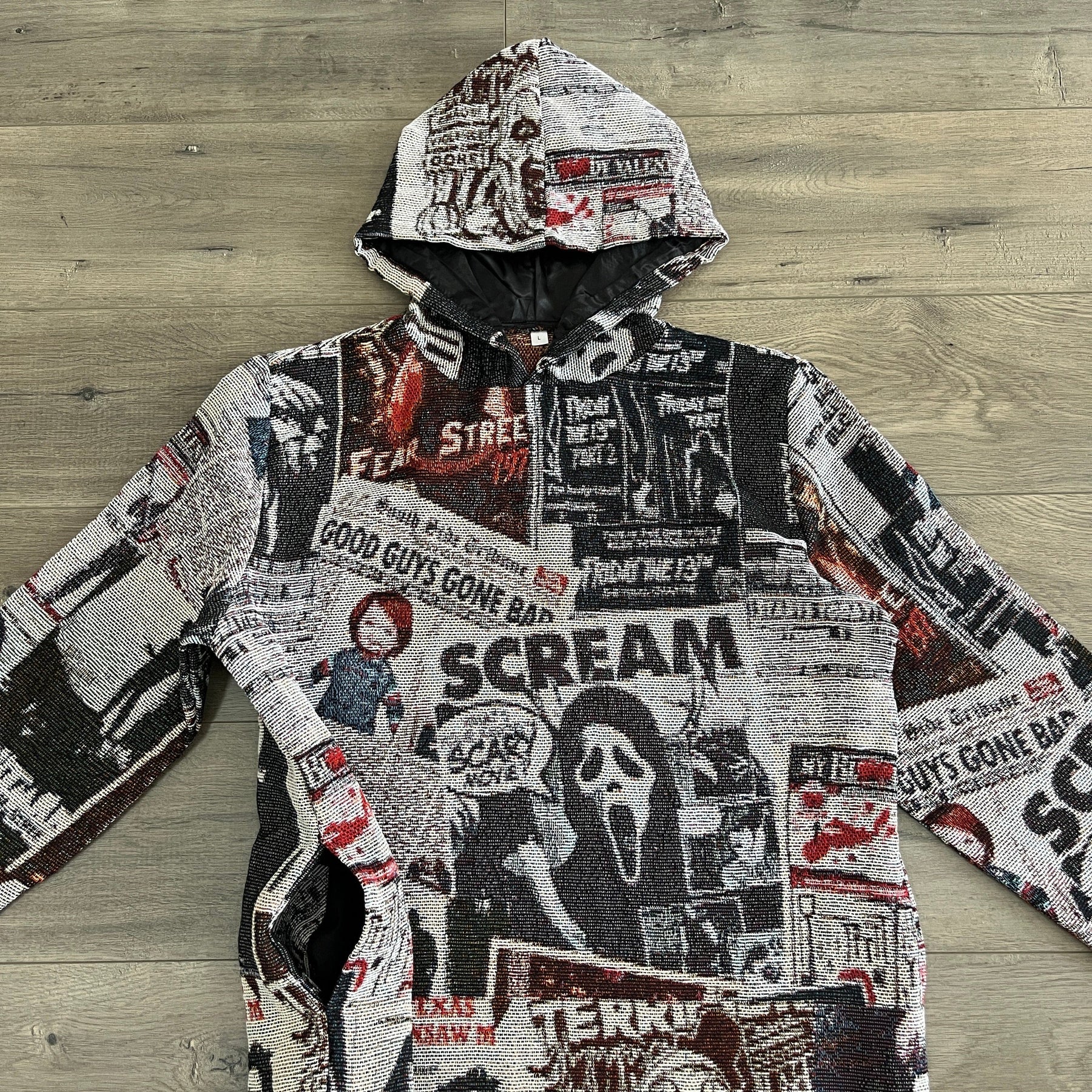 RDMCLOTHINGART tapestry hoodie HALLOWEEN V3 TAPESTRY HOODIE