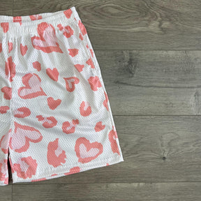 RDMCLOTHINGART tapestry hoodie HEART MESH SHORTS-8618