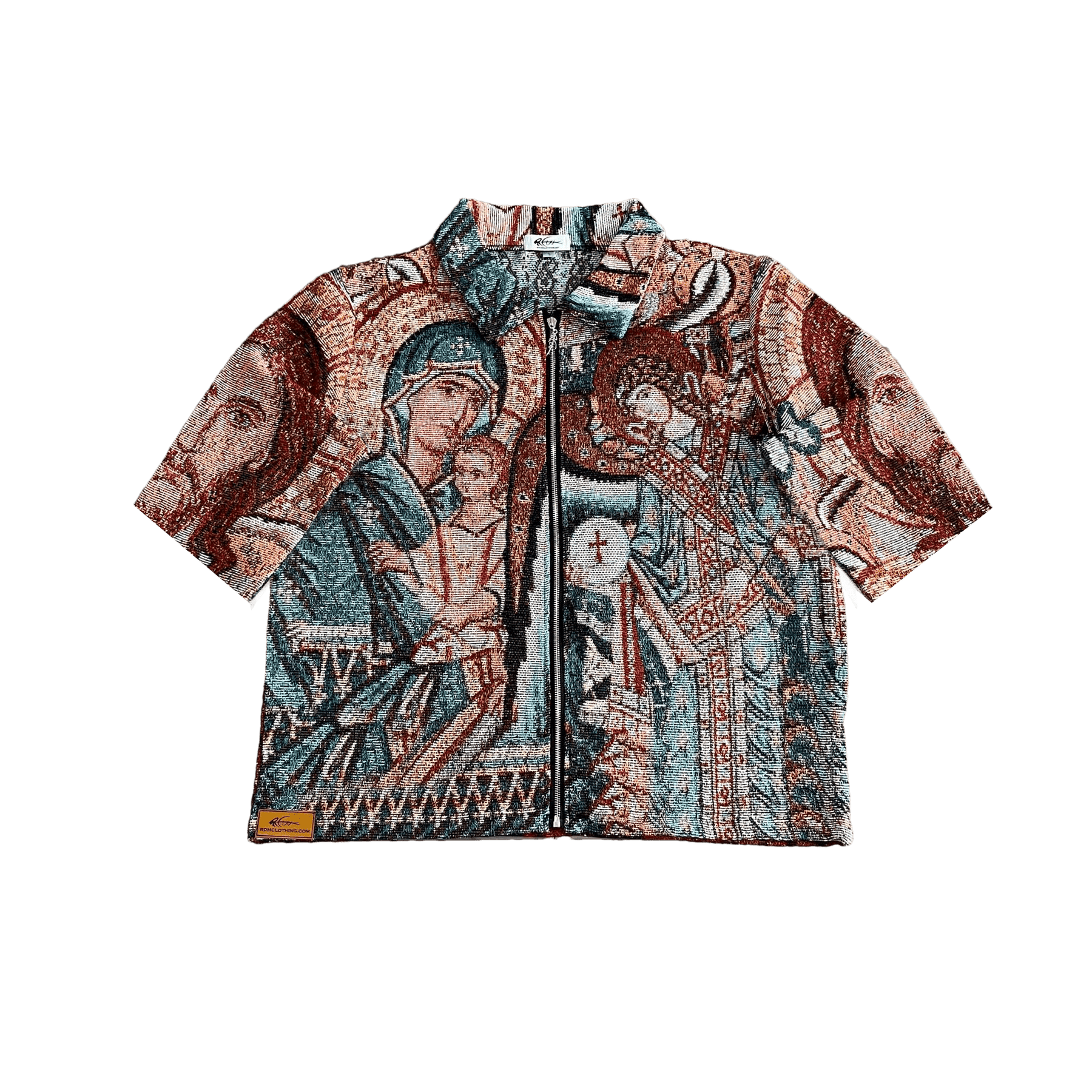 RDMCLOTHINGART tapestry hoodie HOLY MANTLE TAPESTRY TEE