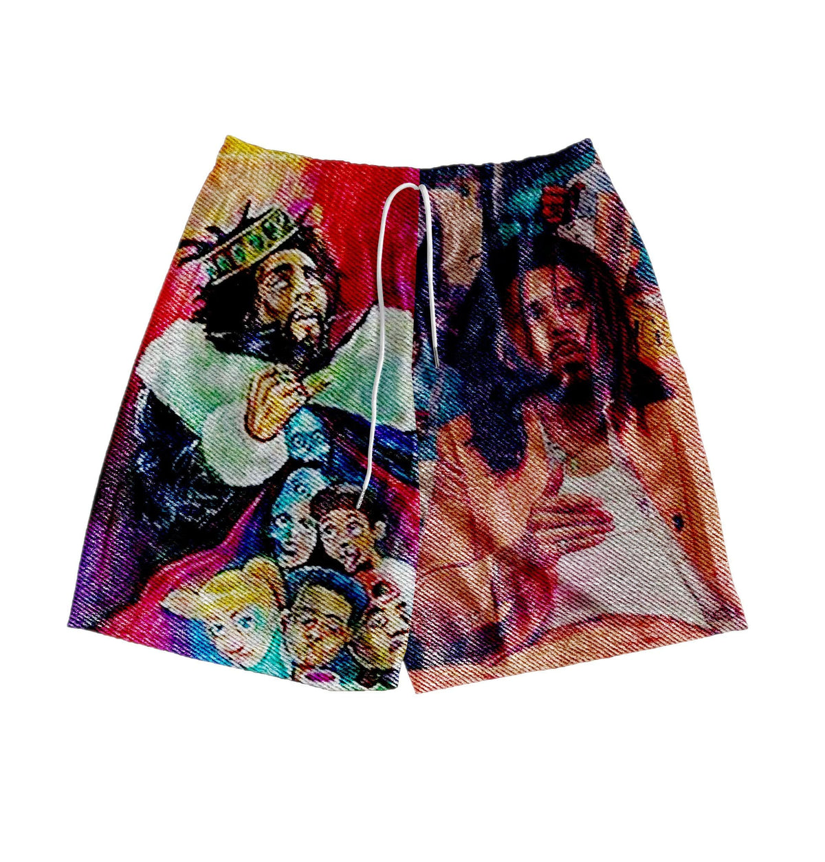 RDMCLOTHINGART tapestry hoodie J COLE TAPESTRY SHORTS