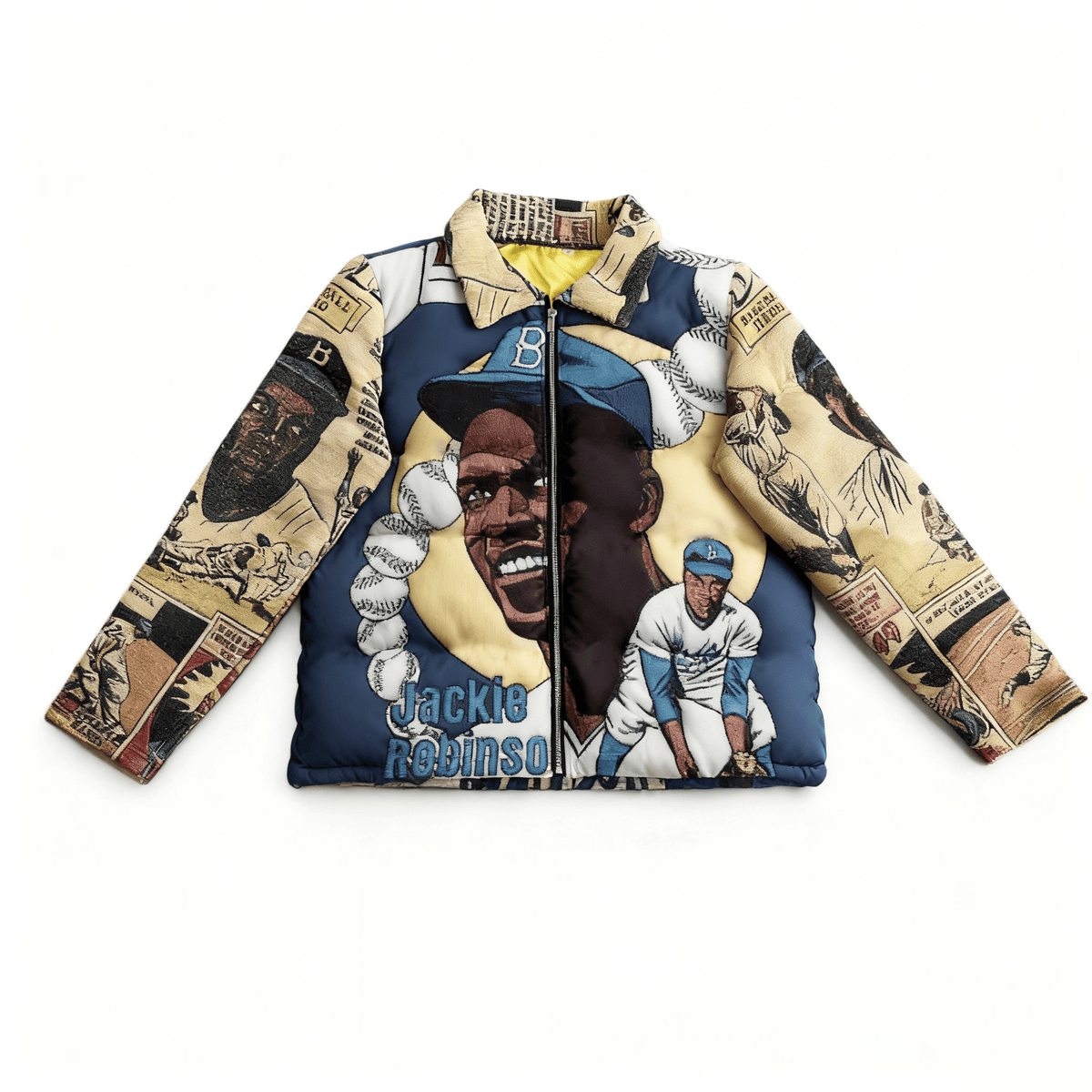 RDMCLOTHINGART tapestry hoodie JACKIEROBINSO TAPESTRY COAT