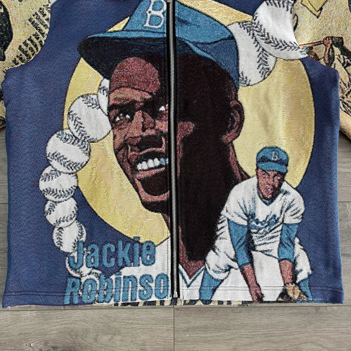 RDMCLOTHINGART tapestry hoodie JACKIEROBINSO Tapestry JACKET