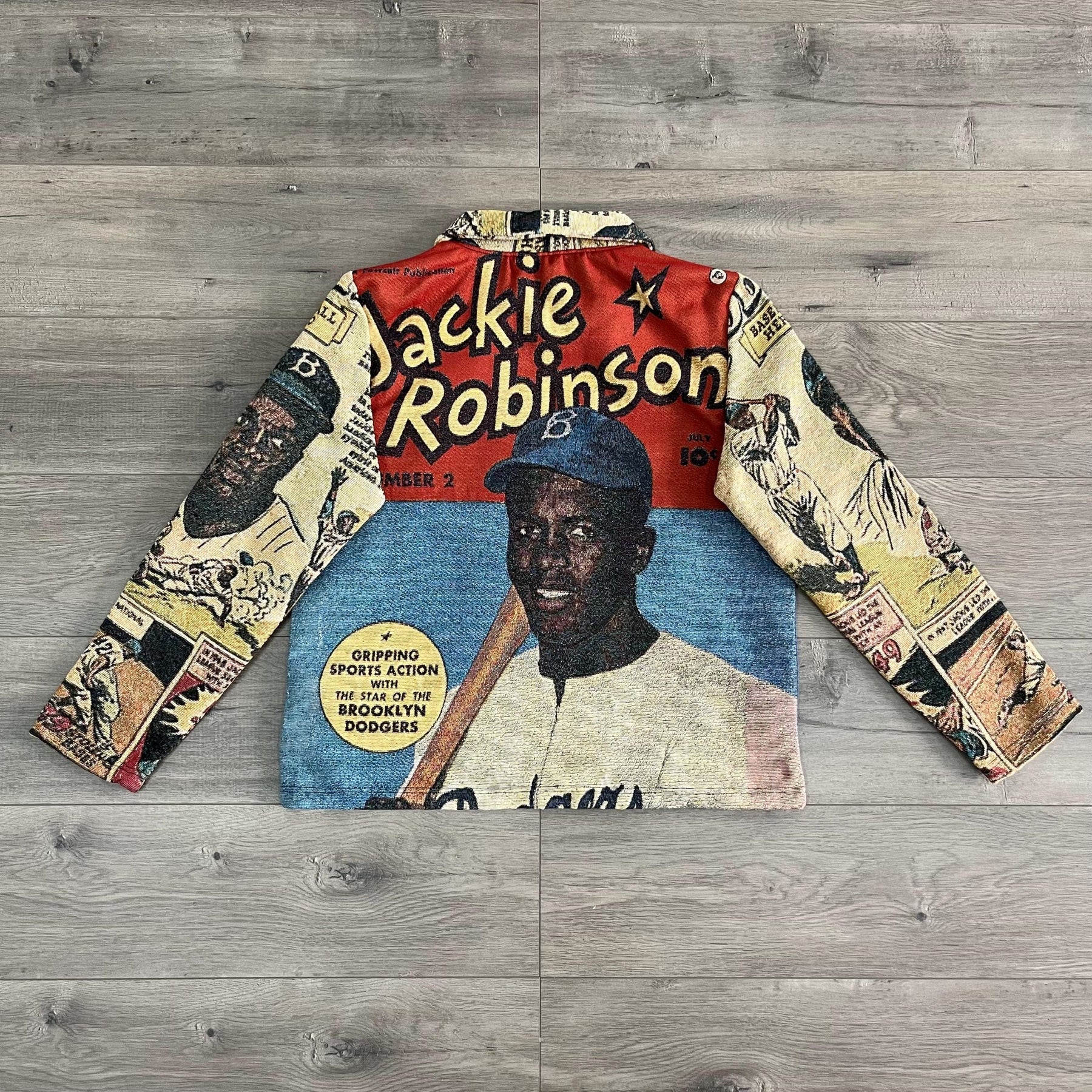 RDMCLOTHINGART tapestry hoodie JACKIEROBINSO Tapestry JACKET