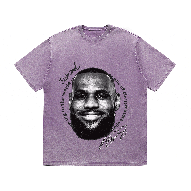 RDMCLOTHINGART tapestry hoodie JAMES HEAVY WEIGHT COTTON TEE-9312