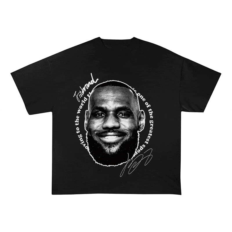 RDMCLOTHINGART tapestry hoodie JAMES HEAVY WEIGHT COTTON TEE-9313