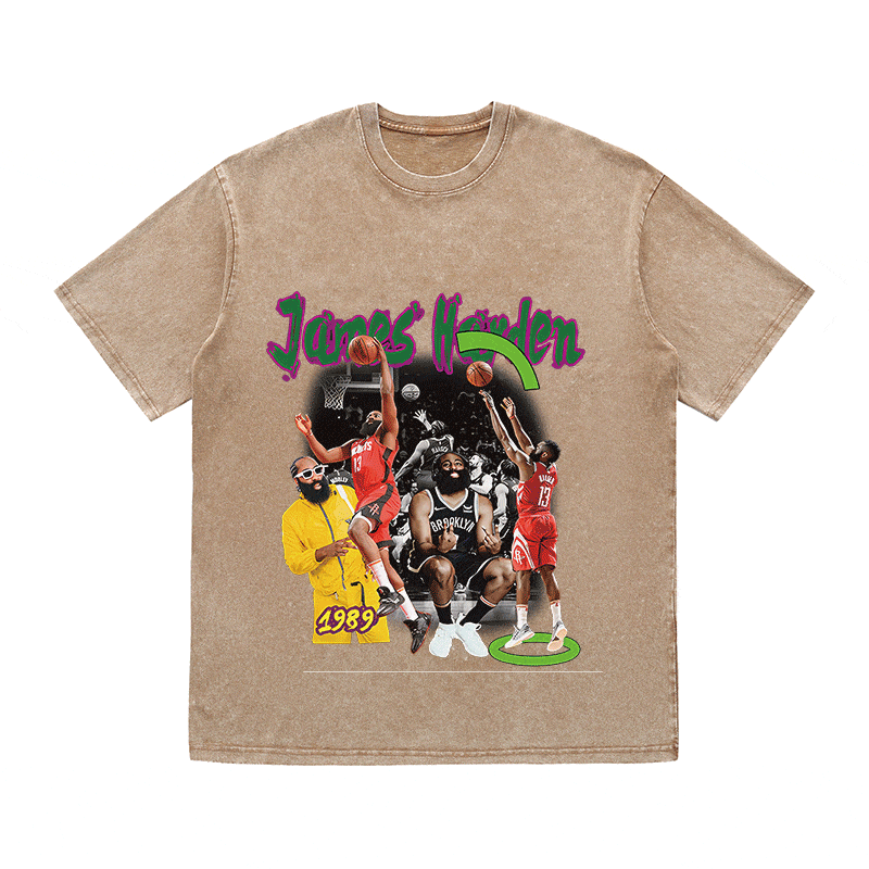 RDMCLOTHINGART tapestry hoodie JAMES HEAVY WEIGHT COTTON TEE-9316