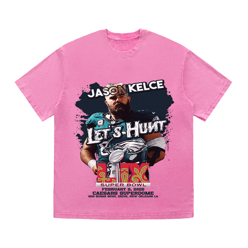 RDMCLOTHINGART tapestry hoodie JASON KELCE HEAVY WEIGHT COTTON TEE-9070