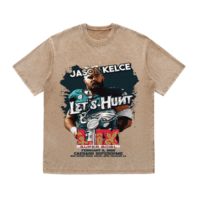 RDMCLOTHINGART tapestry hoodie JASON KELCE HEAVY WEIGHT COTTON TEE-9070