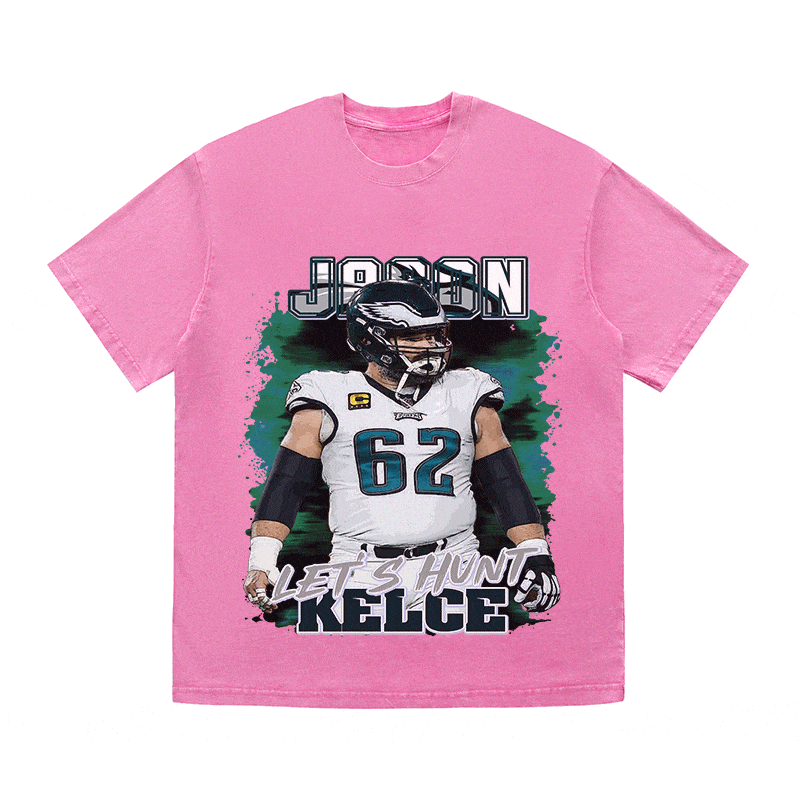 RDMCLOTHINGART tapestry hoodie JASON KELCE HEAVY WEIGHT COTTON TEE-9071