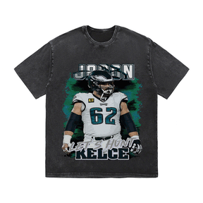 RDMCLOTHINGART tapestry hoodie JASON KELCE HEAVY WEIGHT COTTON TEE-9071