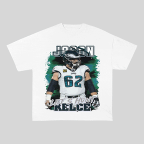RDMCLOTHINGART tapestry hoodie JASON KELCE HEAVY WEIGHT COTTON TEE-9071