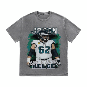RDMCLOTHINGART tapestry hoodie JASON KELCE HEAVY WEIGHT COTTON TEE-9071