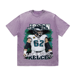 RDMCLOTHINGART tapestry hoodie JASON KELCE HEAVY WEIGHT COTTON TEE-9071