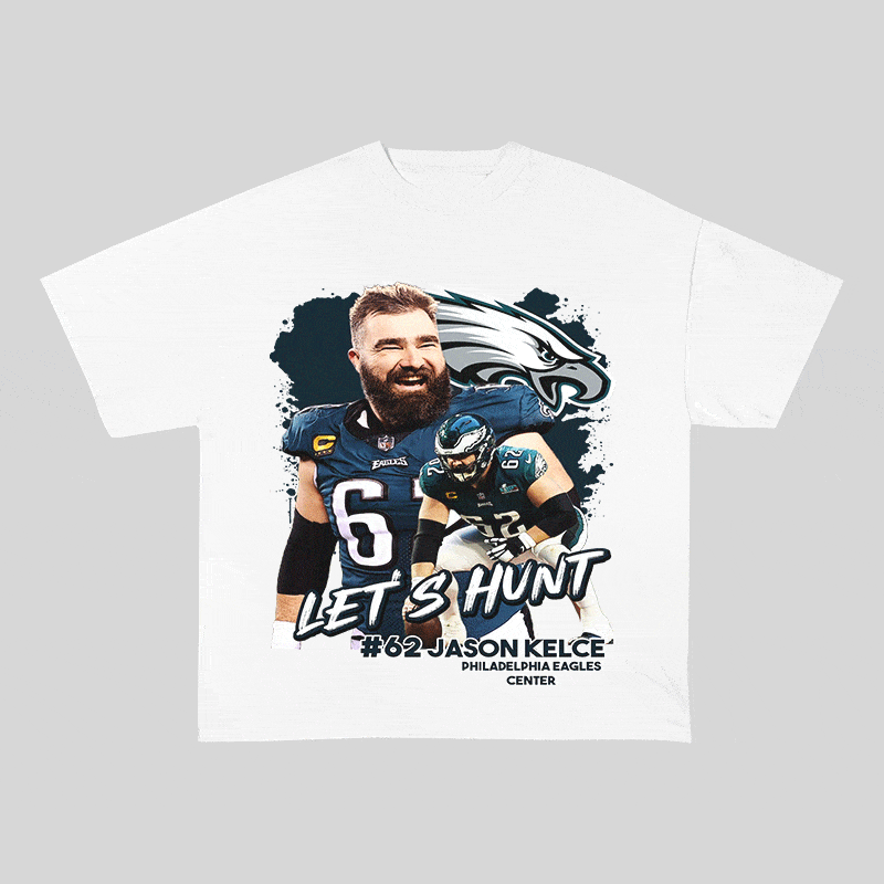RDMCLOTHINGART tapestry hoodie JASON KELCE HEAVY WEIGHT COTTON TEE-9072