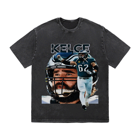 RDMCLOTHINGART tapestry hoodie JASON KELCE HEAVY WEIGHT COTTON TEE-9073