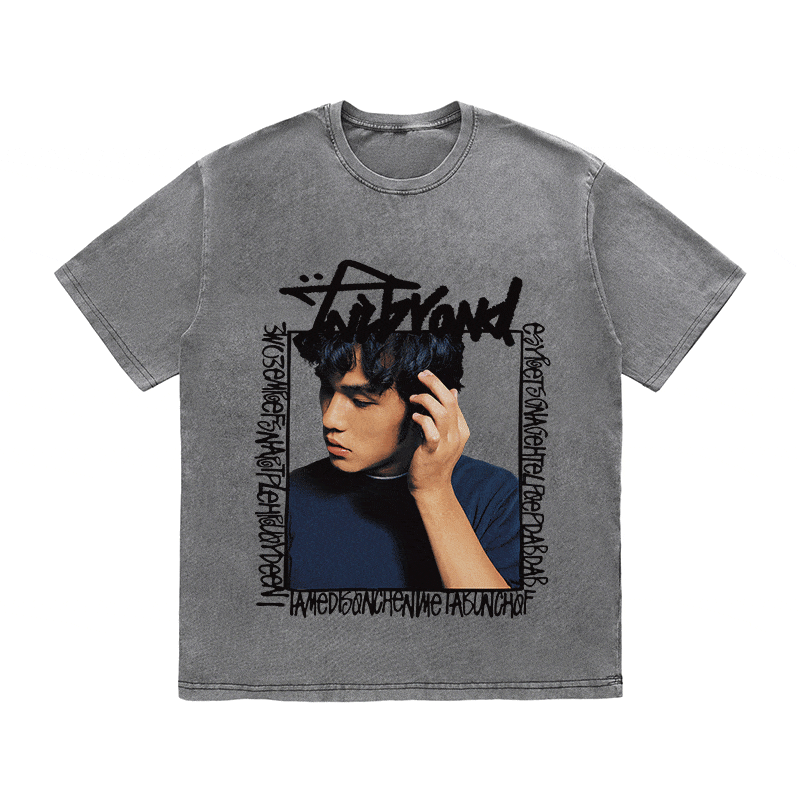 RDMCLOTHINGART tapestry hoodie JAY HEAVY WEIGHT COTTON TEE-9317