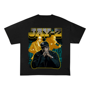 RDMCLOTHINGART tapestry hoodie JAYZ HEAVY WEIGHT COTTON TEE-9127