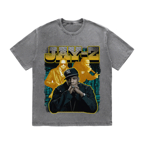 RDMCLOTHINGART tapestry hoodie JAYZ HEAVY WEIGHT COTTON TEE-9127