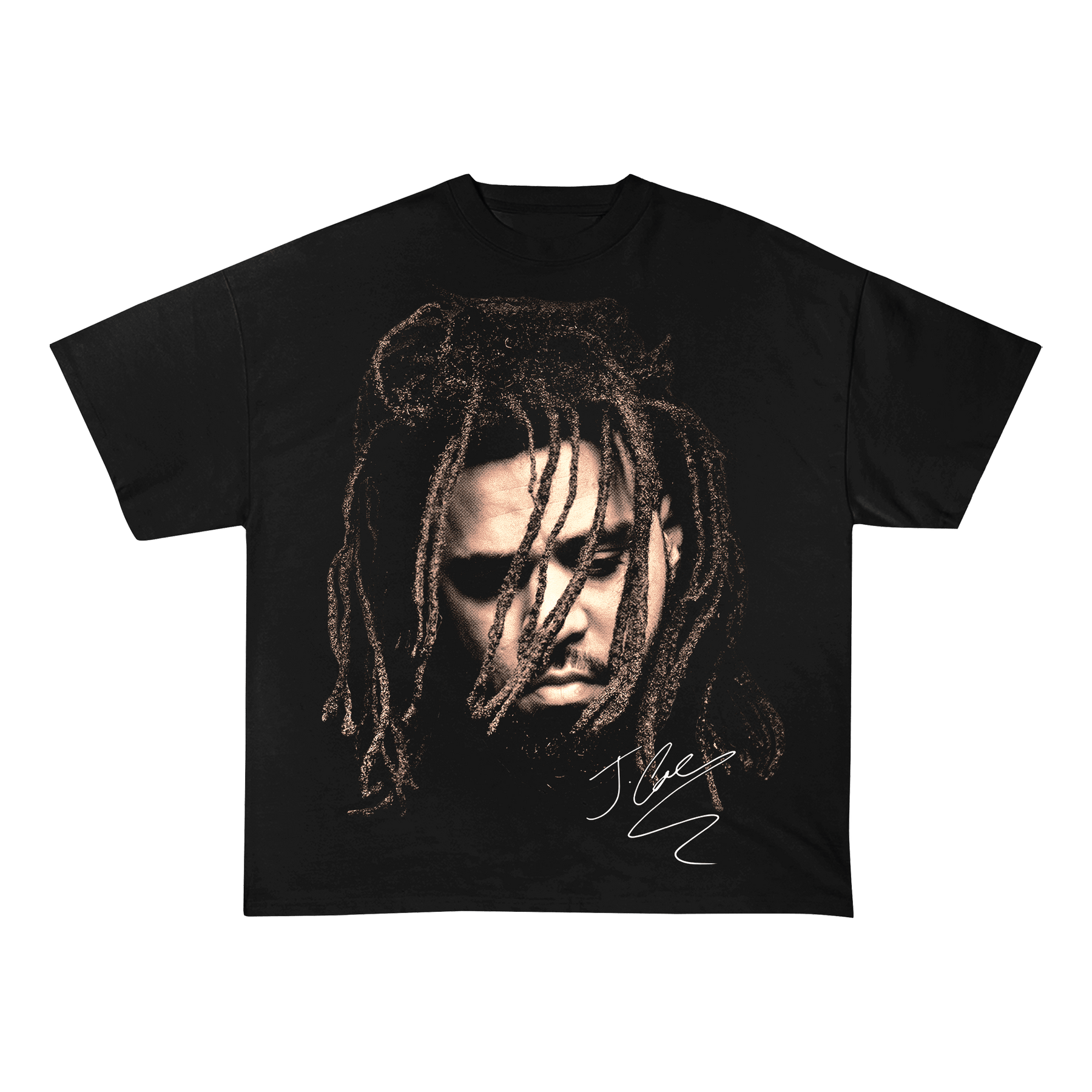 RDMCLOTHINGART tapestry hoodie JCOLE HEAVEY WEIGHT COTTON TEE-8001