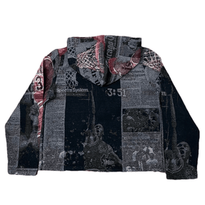 RDMCLOTHINGART tapestry hoodie JD HISTORY TAPESTRY
