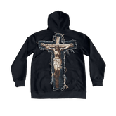 RDMCLOTHINGART tapestry hoodie JESUS TAPESTRY HOODIE