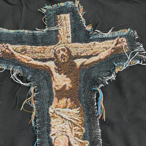 RDMCLOTHINGART tapestry hoodie JESUS TAPESTRY HOODIE