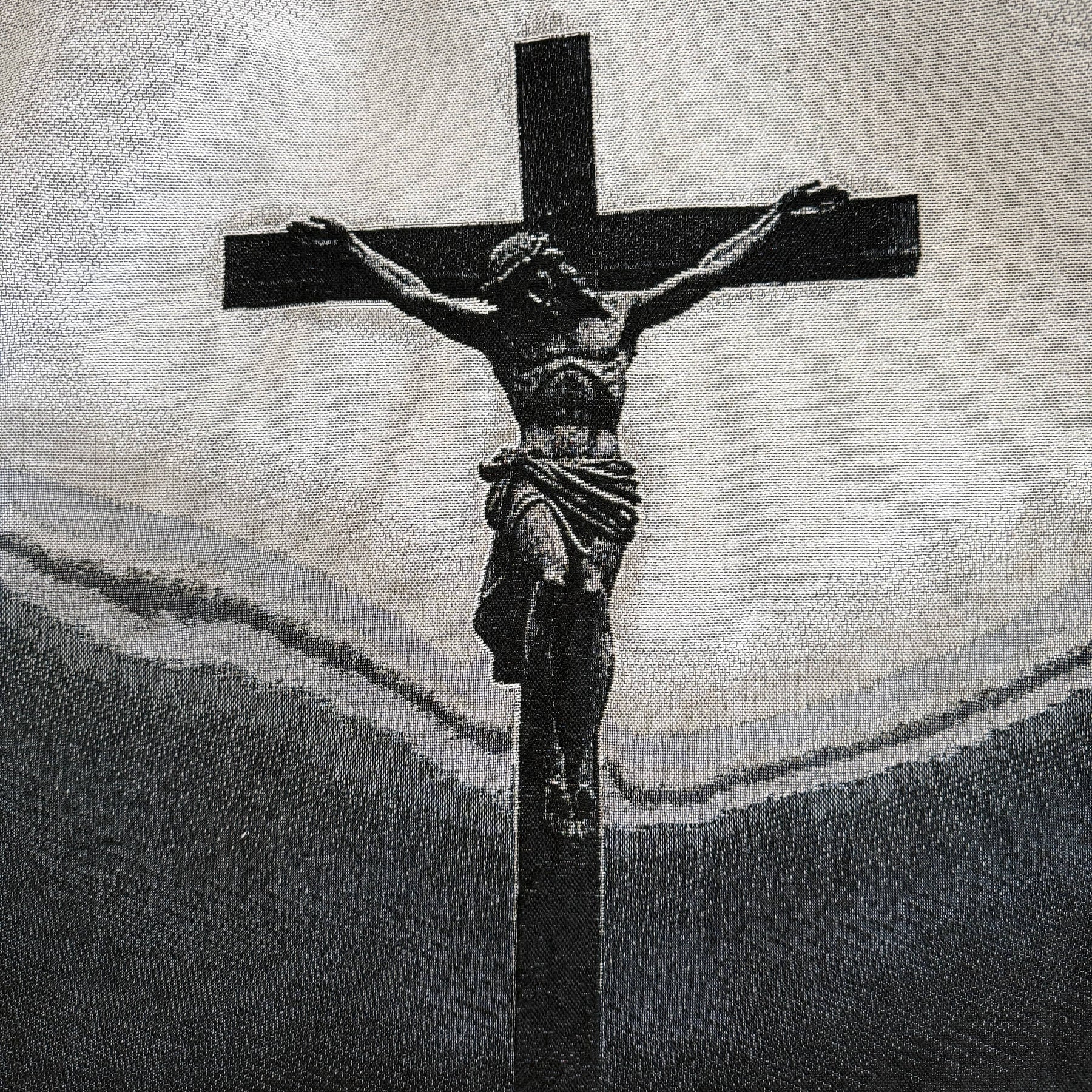 RDMCLOTHINGART tapestry hoodie JESUS V2 TAPESTRY HOODIE