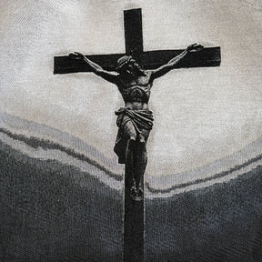 RDMCLOTHINGART tapestry hoodie JESUS V2 TAPESTRY HOODIE