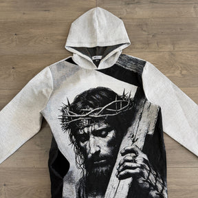 RDMCLOTHINGART tapestry hoodie JESUS V2 TAPESTRY HOODIE