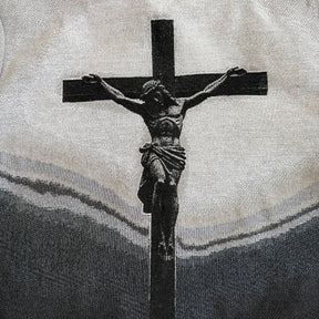 RDMCLOTHINGART tapestry hoodie JESUS V2 TAPESTRY JACKET