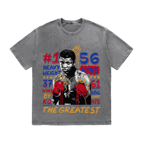 RDMCLOTHINGART tapestry hoodie JOE FRAZIER HEAVY WEIGHT COTTON TEE-9042