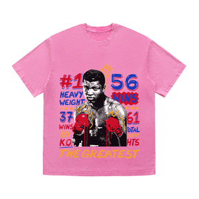 RDMCLOTHINGART tapestry hoodie JOE FRAZIER HEAVY WEIGHT COTTON TEE-9042
