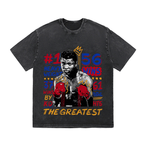 RDMCLOTHINGART tapestry hoodie JOE FRAZIER HEAVY WEIGHT COTTON TEE-9042