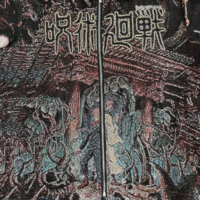 RDMCLOTHINGART tapestry hoodie JUJUTSUKAISEN TAPESTRY TEE