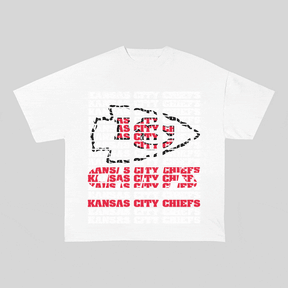 RDMCLOTHINGART tapestry hoodie KANSAS CITY CHIEFS2 HEAVY WEIGHT COTTON TEE-9187