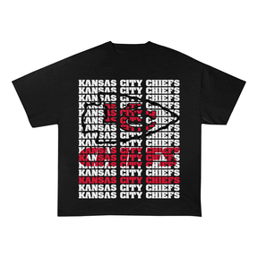 RDMCLOTHINGART tapestry hoodie KANSAS CITY CHIEFS2 HEAVY WEIGHT COTTON TEE-9187