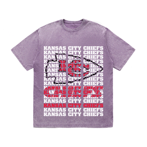 RDMCLOTHINGART tapestry hoodie KANSAS CITY CHIEFS2 HEAVY WEIGHT COTTON TEE-9187