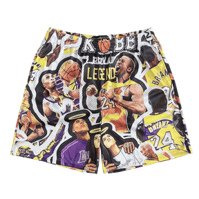 RDMCLOTHINGART tapestry hoodie KOBE LEGENDARY MESH SHORTS-8612